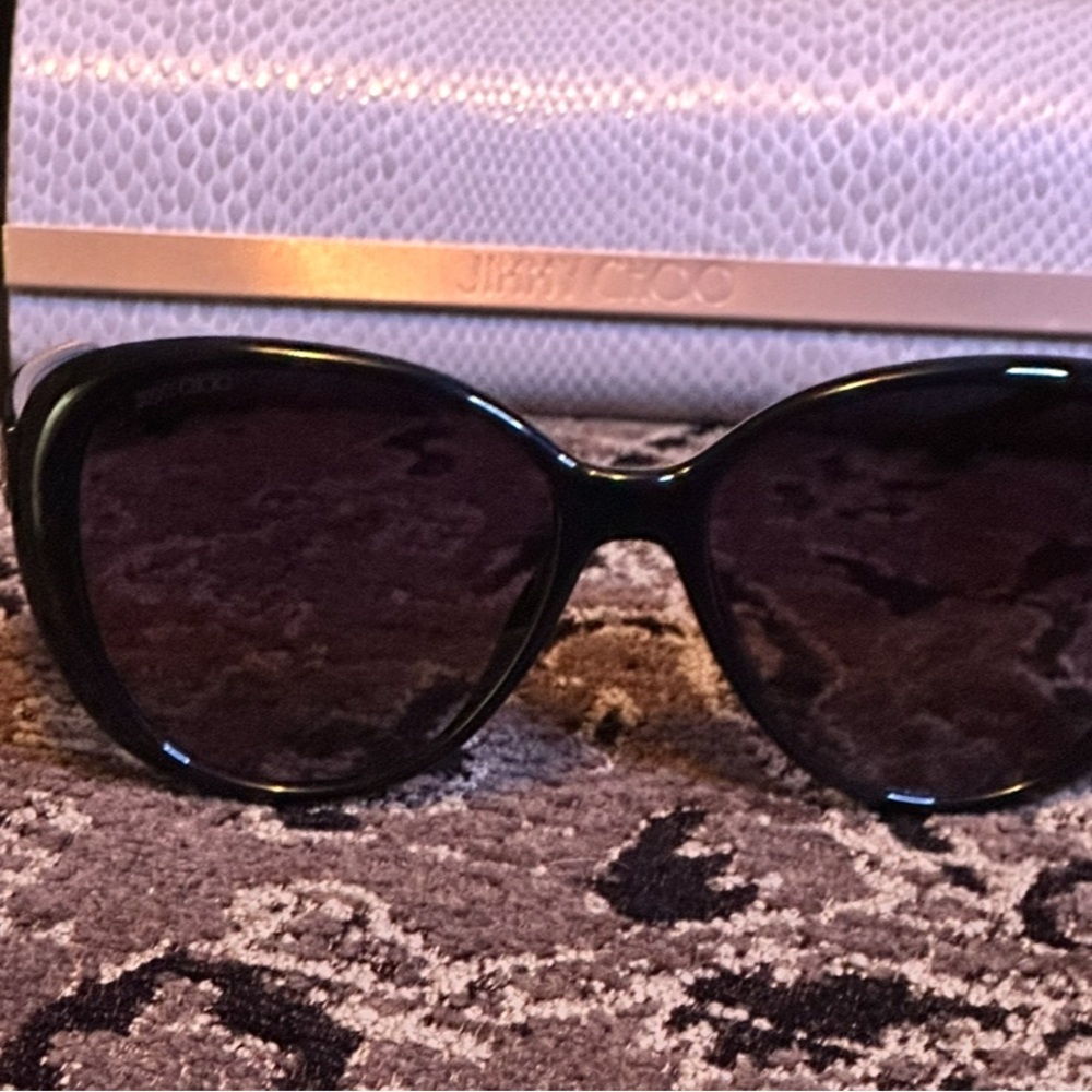 Jimmy Choo Brown Dark Sexy Sunglasses